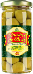 Оливки без косточки "Maestro de Oliva" Spanish Style, 230г твист